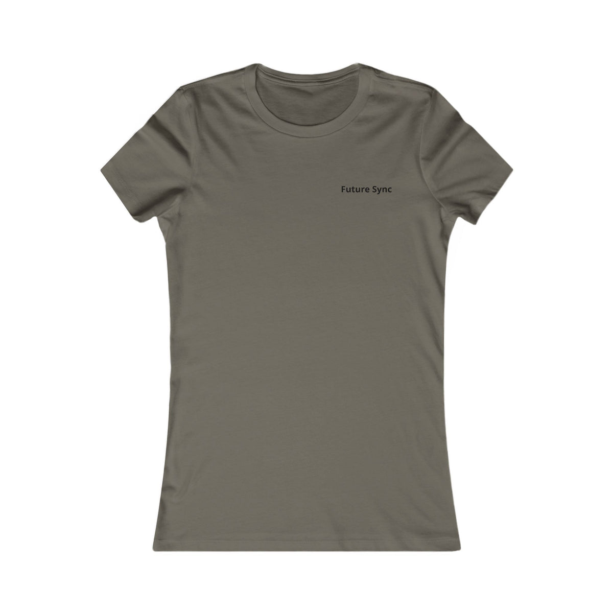 T-shirt minimalista firmata Future Sync da donna