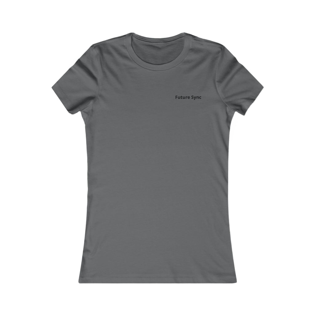T-shirt minimalista firmata Future Sync da donna