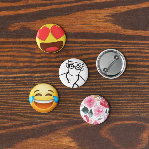 Set de pin's emoji mignons et esthétiques (5 pièces)
